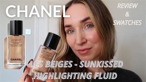 chanel les beiges highlighting fluid sunkissed